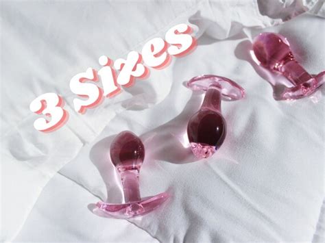 glass t bar butt plug|T